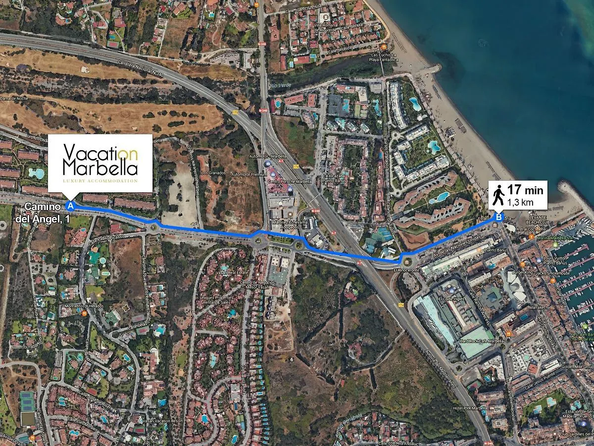 Dama De Noche Penthouse Petfriendly Apartment Marbella 0*,  Spain